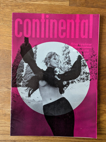 Continental Film Review Magazine August 1970